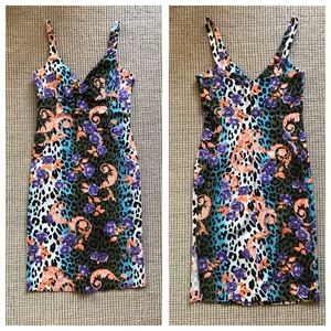 Versace Jeans Couture print dress ~size 2